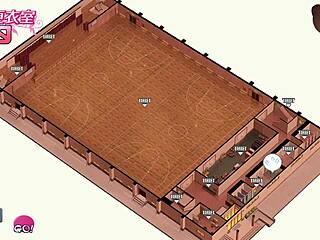 Playing sex bed dolls, raising two dolls