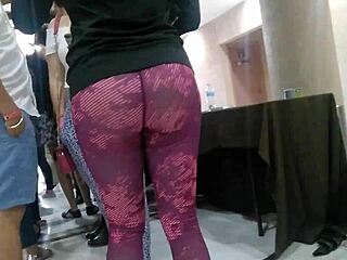 Irresistible Prostitute in Tight Leggings