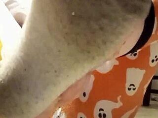 smelly dirty feet getting worshipped by young femdom