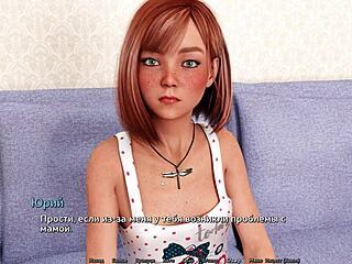 Sunshine Love Part 16 unfolds with busty blonde MILF in wild handjob scene