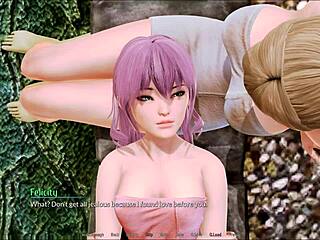 exploring the hotel in harem game