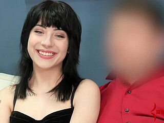 Bound slut gets throat fucked 😈