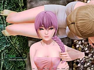 exploring the hotel in harem game