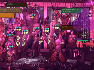 Bold Gay Furry Orgy in Public Stadium