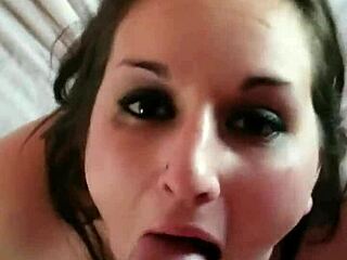 Deepthroat blowjob: cum swallow or spit?