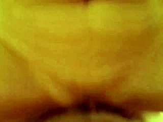 super wet asian wife rides husband till she cums