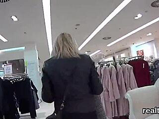 gorgeous czech cutie says, 'i'm seduced in the supermarket and poked in pov'