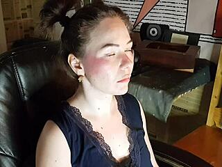 Smoking Step Daughter Caught with Cigarette Again