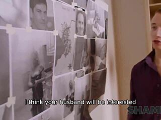 Sex med mogen blondin i strumpor slår pengar för privatdetektiven