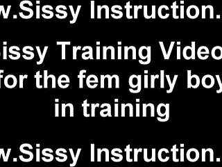 Sissy Boys Learn Humiliating Blowjob Techniques from Femdom