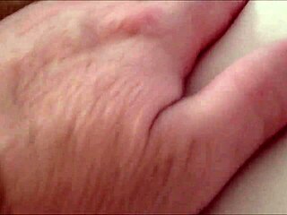 Horny Milf Rubs Her Hairy Pussy At Home
