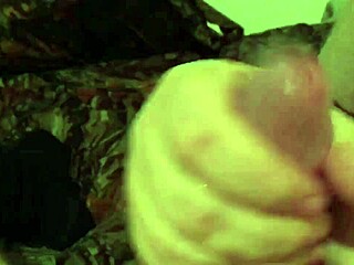 Chubby Wife's Hairy Pussy POV Handjob