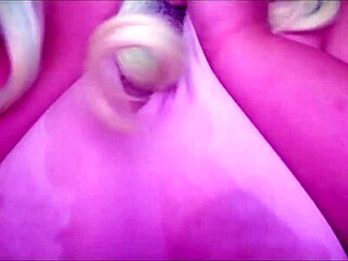 Starlightxii Teases Her Big Tits Until She Reaches Intense Orgasm