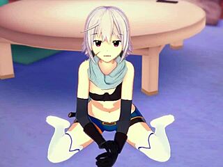 Chris Petite with Small Tits Craves Wild Sex in Konosuba