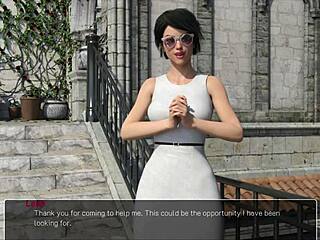 Knockout Master Dominates Brunette Outdoors With Intense Fucking