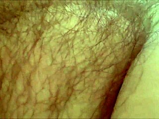 Horny Milf Rubs Her Hairy Pussy At Home