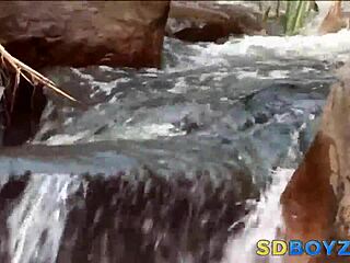 Bold Twinks Gobble Huge Cock Outdoors