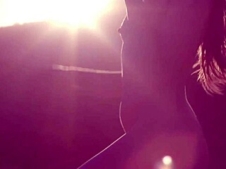 Talia Mint, petite and beautiful, decides to masturbate openly on the crowded public beach under the sun.