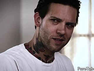 Taboo Deepthroating Stepdaughter Gets Plowed Hard