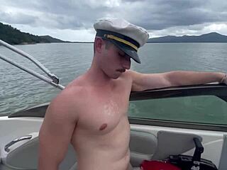 ariel and captain o heat up fitness session.