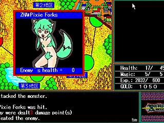 Let's play Rance Quest for Hikari part 7 with licking and BDSM