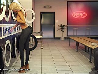 wife and stepmother play a game together.