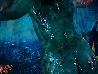 Feeling Wild with Tattooed Milf in Messy Wet Scene