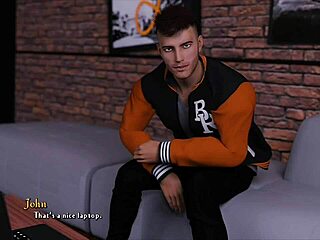 In Being A Dik, chick route 86 involves talking to the diks in 3D cartoon style