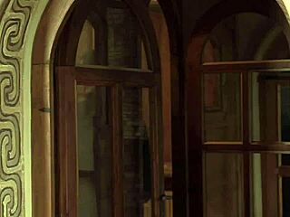 milf deepthroats big cock with big tits 😍