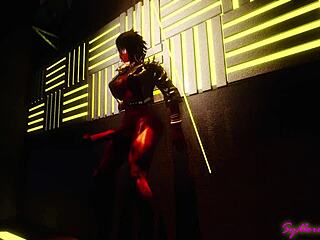 Erana Welcomes You To Cyberpunk With Her Horsecock!