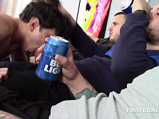 Damn, Carter's FraternityX Initiation Is Wild With Group Action!