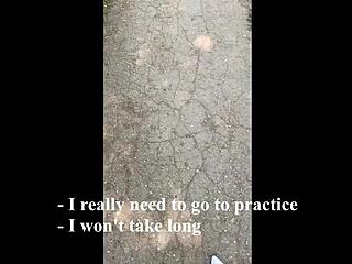 Ki-Sim Sucking Off a Stranger on the Street Not Fake