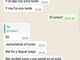 My girlfriend tells her story when we left