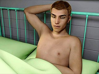 V Being A Dik, chick route 86 zahrnuje mluvení s diky ve stylu 3D karikatury