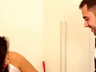 Bianca Vida Seduces Boss’s Son for Wild Action.