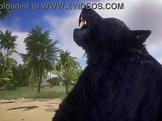 Pov Two Gay Wolves Fuck Big Asses in Wildlife