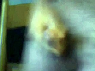 Argentinian man shows on webcam in Cordoba.