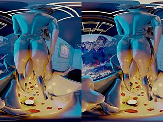 claire and ada grinding in the tub with jill and ashley masturbating 😏