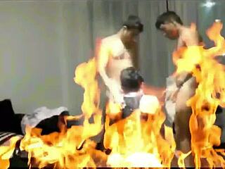 family orgy with my sister's psychologist, total slut 😈