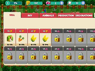 I played nutaku booty farm hentai game and flashed tits on ranch