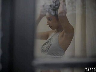 skinny busty babe fucked roughly by a perv