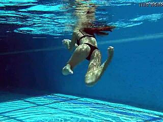 poolside solo fingering by tiffany tatum