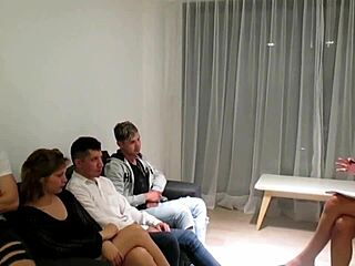 family orgy with my sister's psychologist, total slut 😈