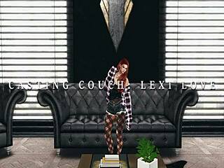 I interviewed Lexi Love on the casting couch, she sucked my big duck and cumshot!