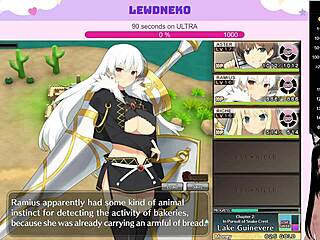 Én vagyok a vtuber lewdneko, játszom az Evenicle 6. részét, nyögök nagy cicikkel és creampie-val