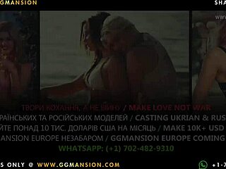 Blondá kurva cucne brunetke v GG Mansion s šikovnosťou