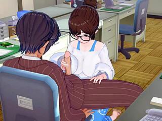 Mei de Overwatch le agradece al profe favorito post-graduación con una follada salvaje