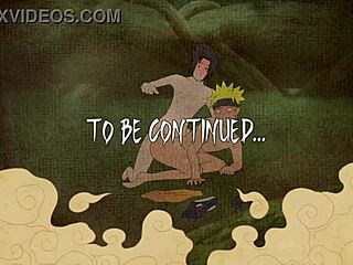 Sakura and Sasuke's intense gay encounter with Naruto in animated hentai