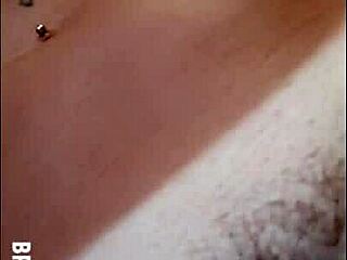 Hot redhead babe teasing in sensual video clip