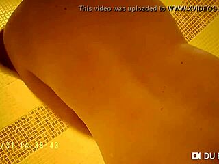 Spy cam catches nude tits in the shower, so hot!